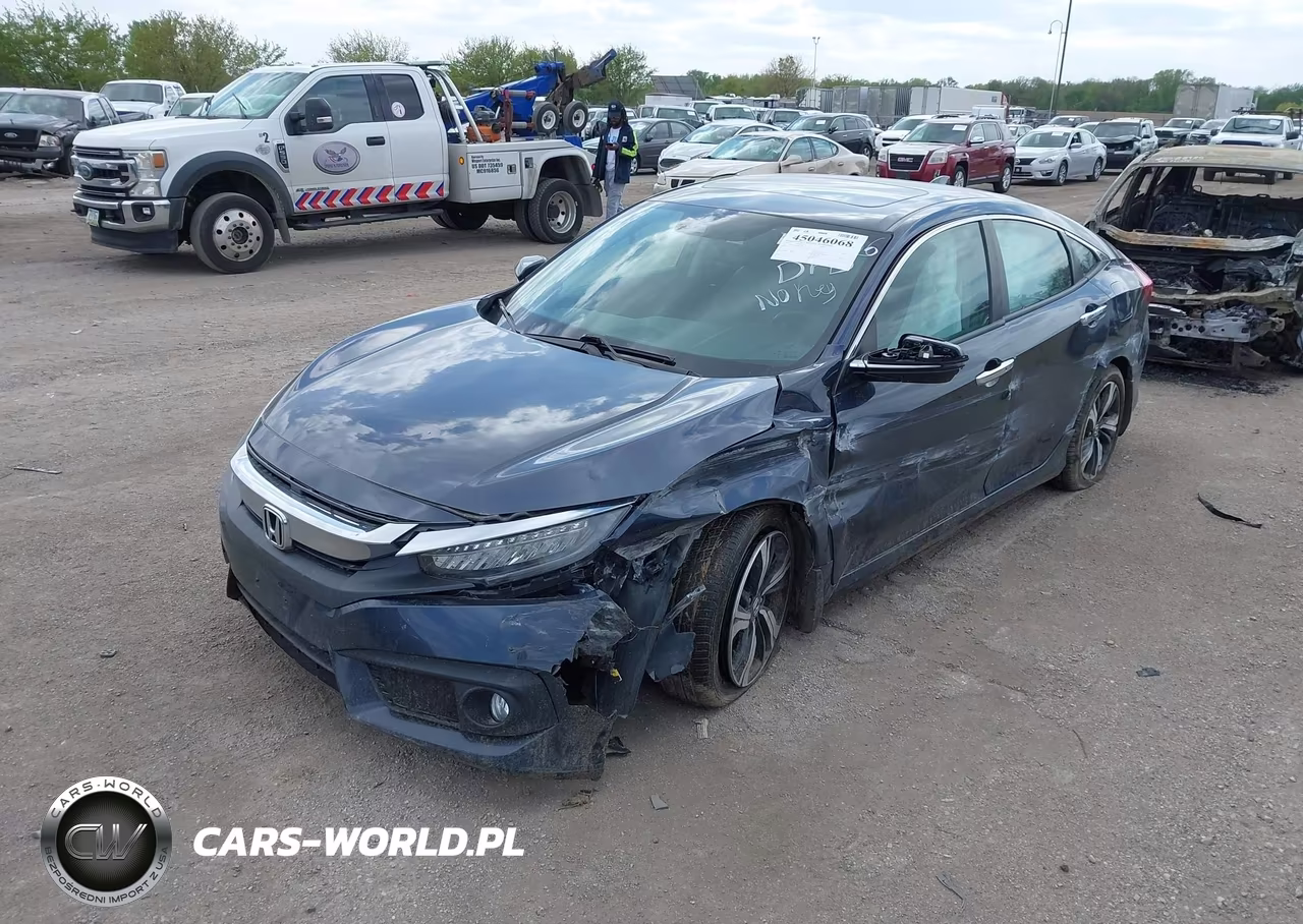 2016 Honda Civic Touring VIN:19XFC1F98GE034380 - 2