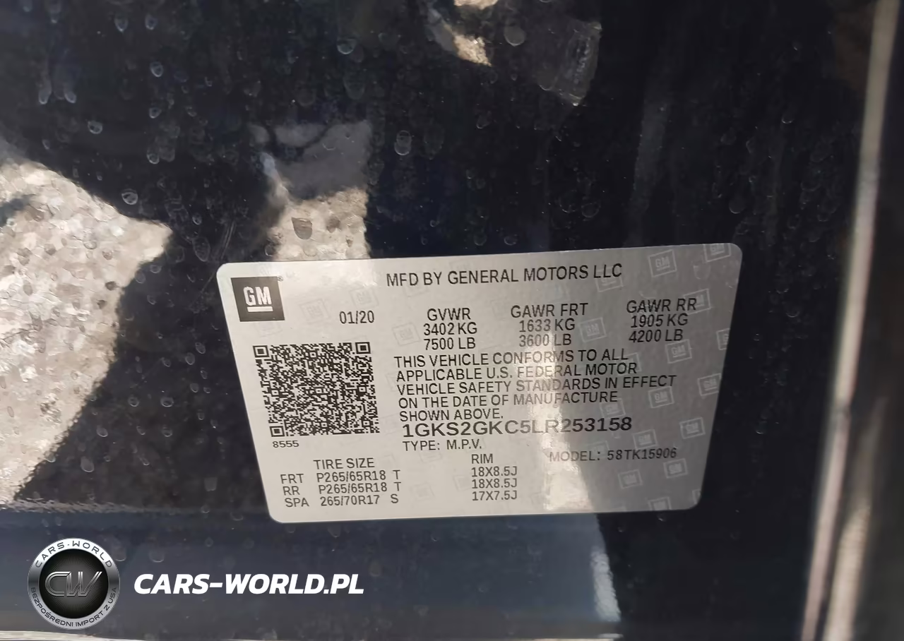 2020 GMC Yukon Xl K1500 Slt VIN:1GKS2GKC5LR253158 - 9