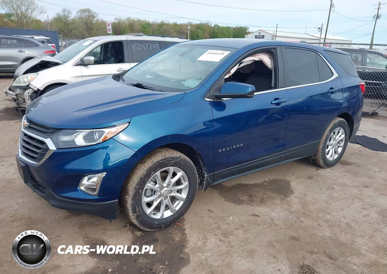 2021 Chevrolet Equinox Awd Lt VIN:3GNAXUEVXML322382 - 2