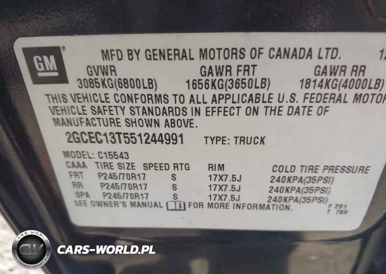 2005 Chevrolet Silverado 1500 Ls VIN:2GCEC13T551244991 - 9