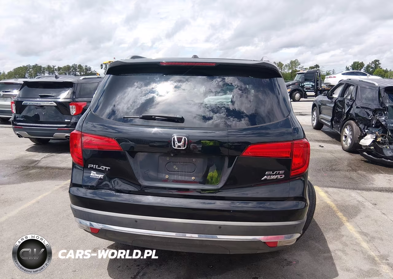 2016 Honda Pilot Elite VIN:5FNYF6H06GB081400 - 16