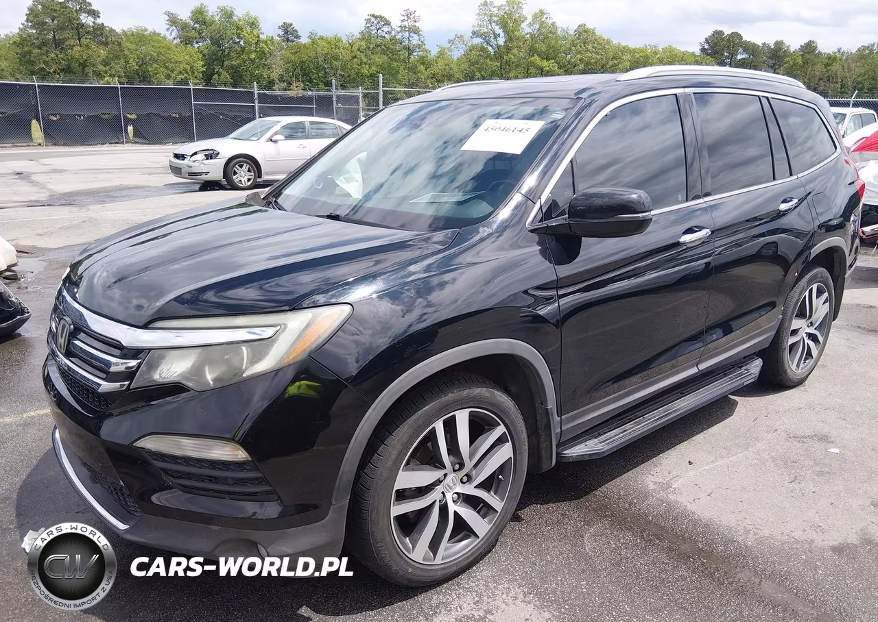 2016 Honda Pilot Elite VIN:5FNYF6H06GB081400 - 2