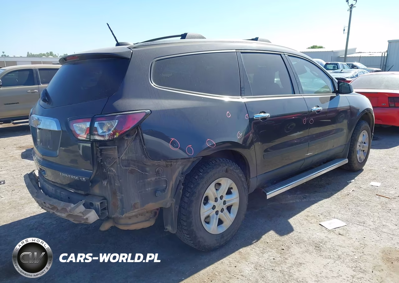 2016 Chevrolet Traverse Ls VIN:1GNKRFKD4GJ321150 - 4