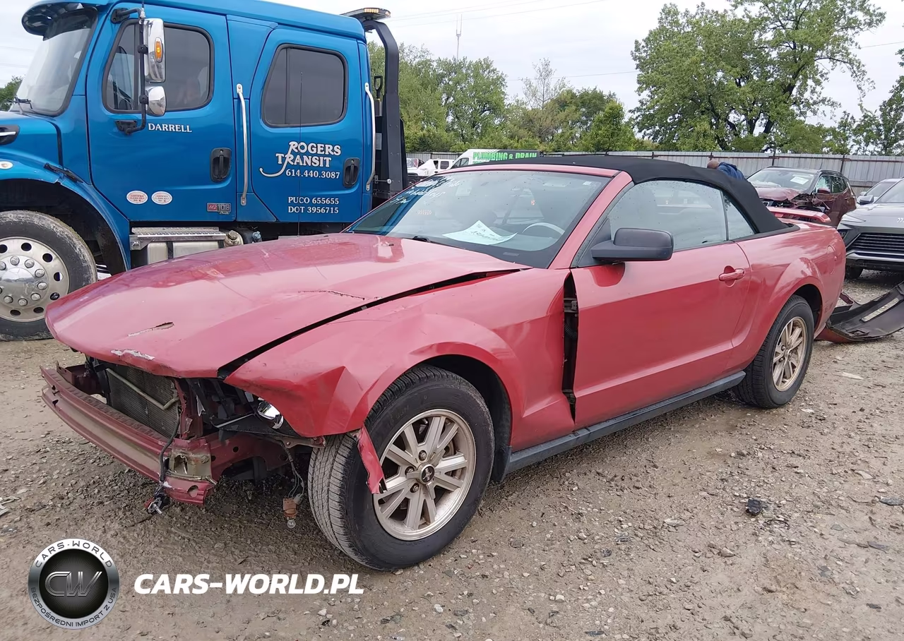 2007 Ford Mustang V6 Deluxe-V6 Premium VIN:1ZVHT84N775350654 - 2