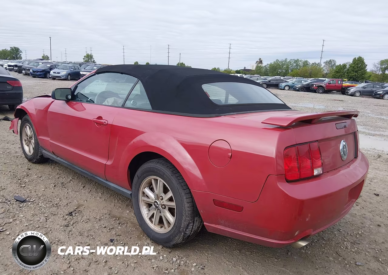 2007 Ford Mustang V6 Deluxe-V6 Premium VIN:1ZVHT84N775350654 - 3