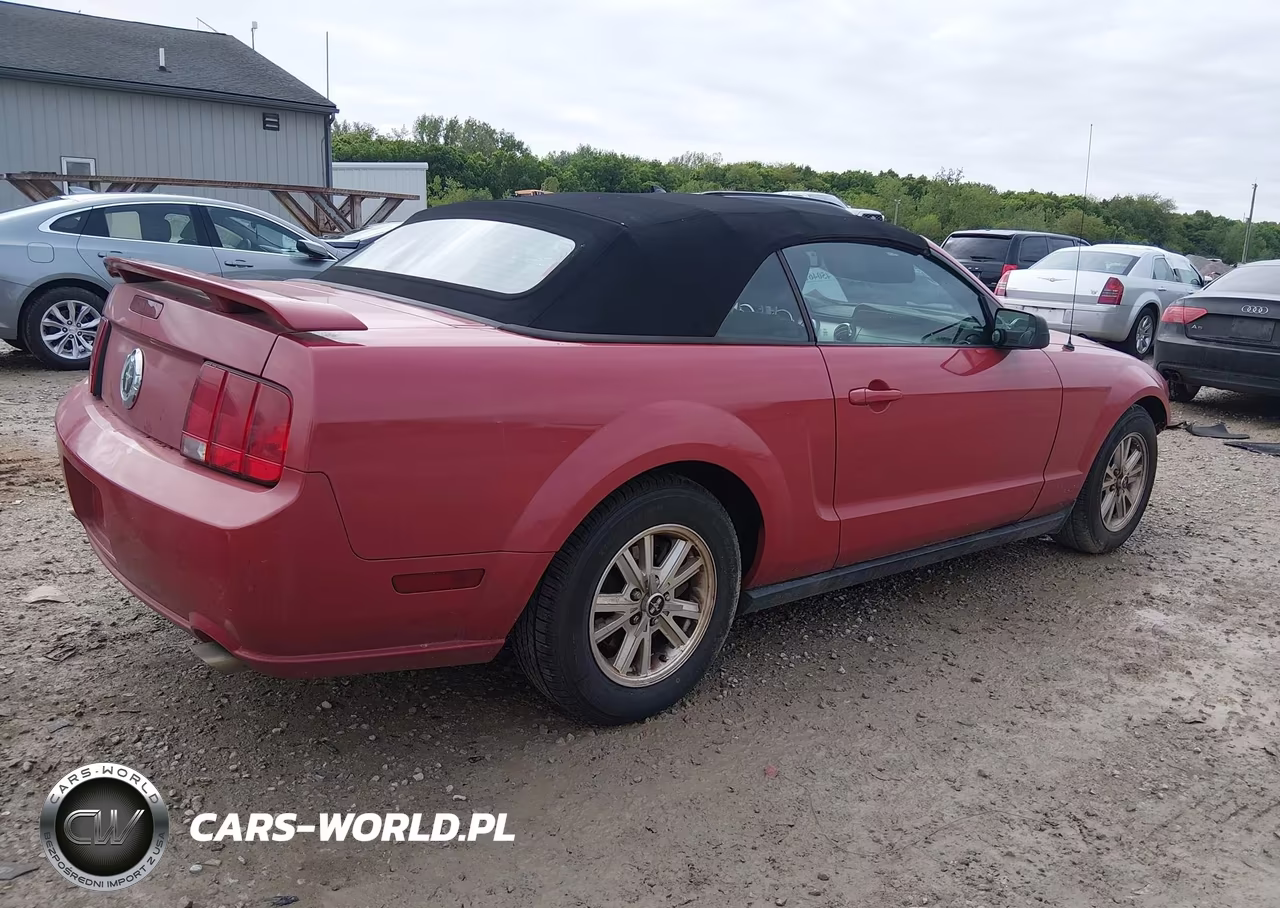 2007 Ford Mustang V6 Deluxe-V6 Premium VIN:1ZVHT84N775350654 - 4