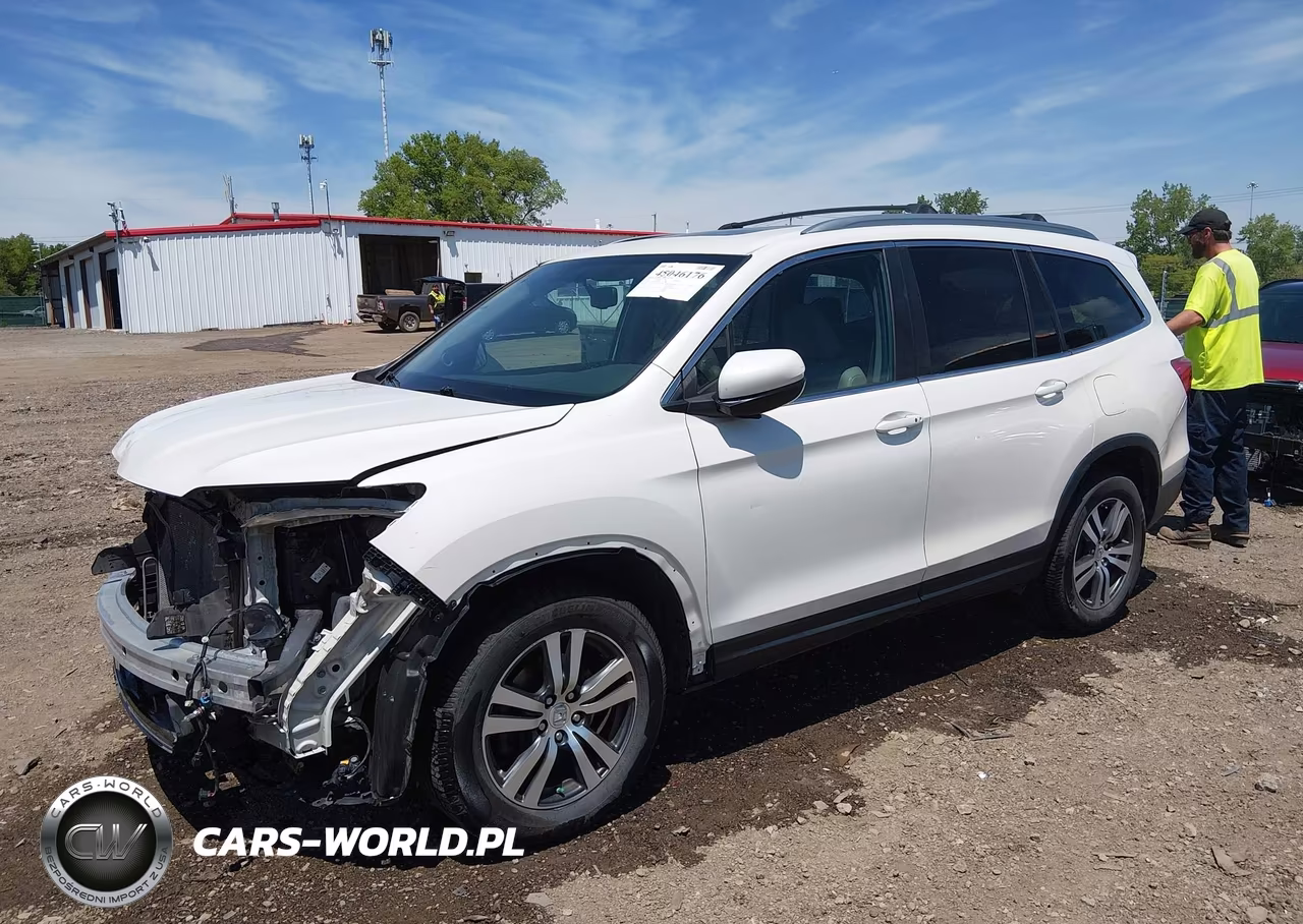 2016 Honda Pilot Ex-L VIN:5FNYF6H86GB076641 - 2