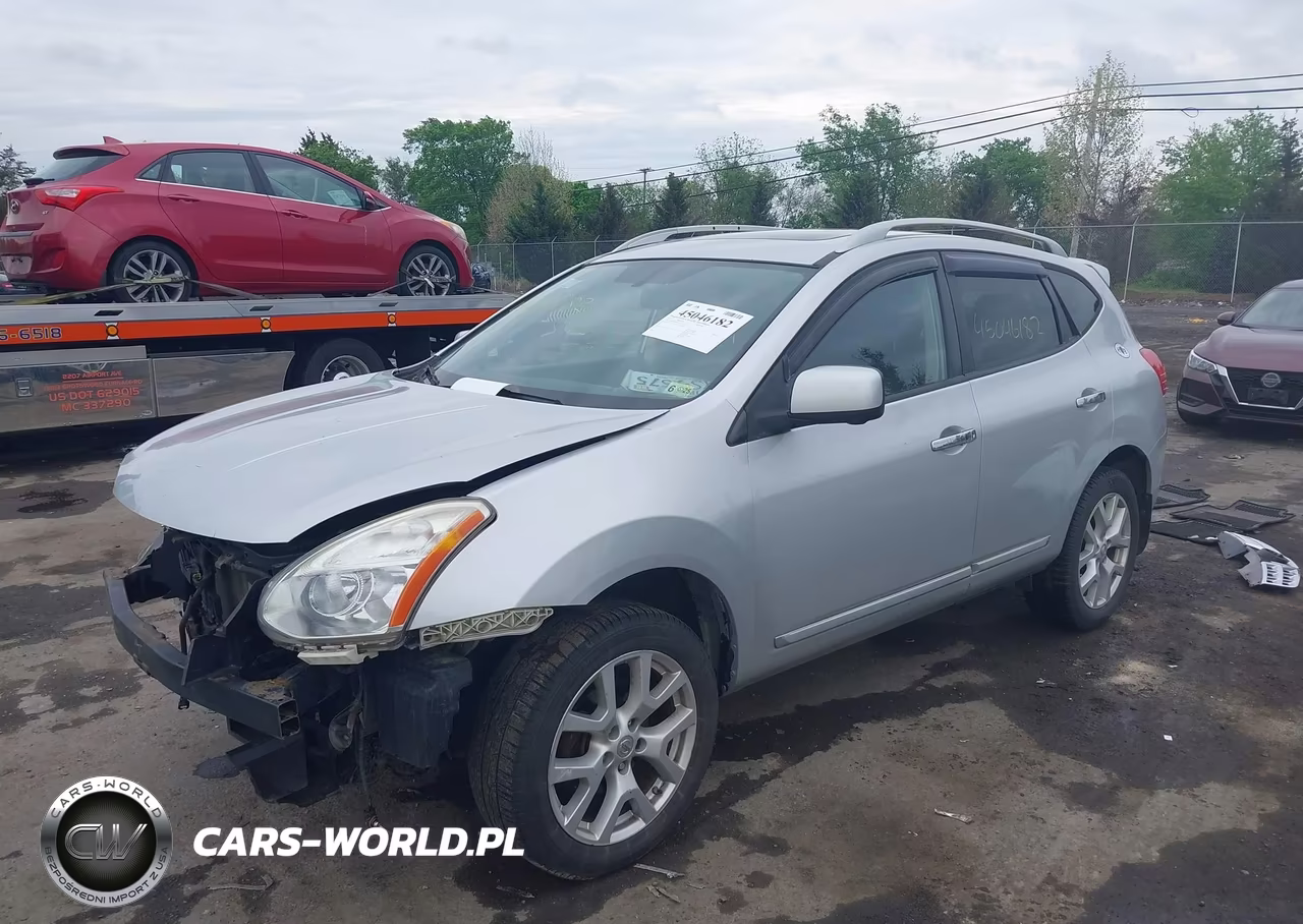 2012 Nissan Rogue Sv W-Sl Pkg VIN:JN8AS5MV7CW372278 - 2