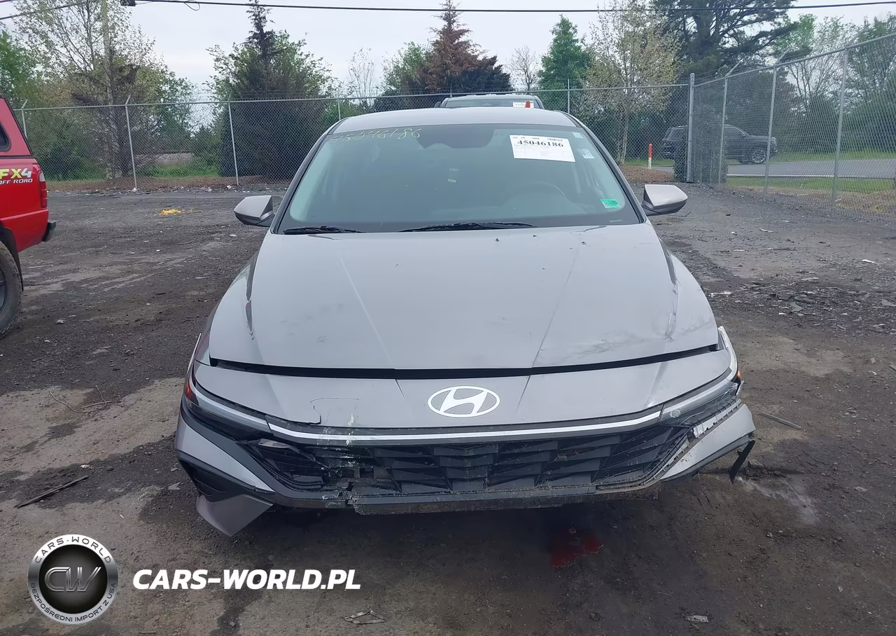 2024 Hyundai Elantra Sel VIN:KMHLM4DG0RU693766 - 12