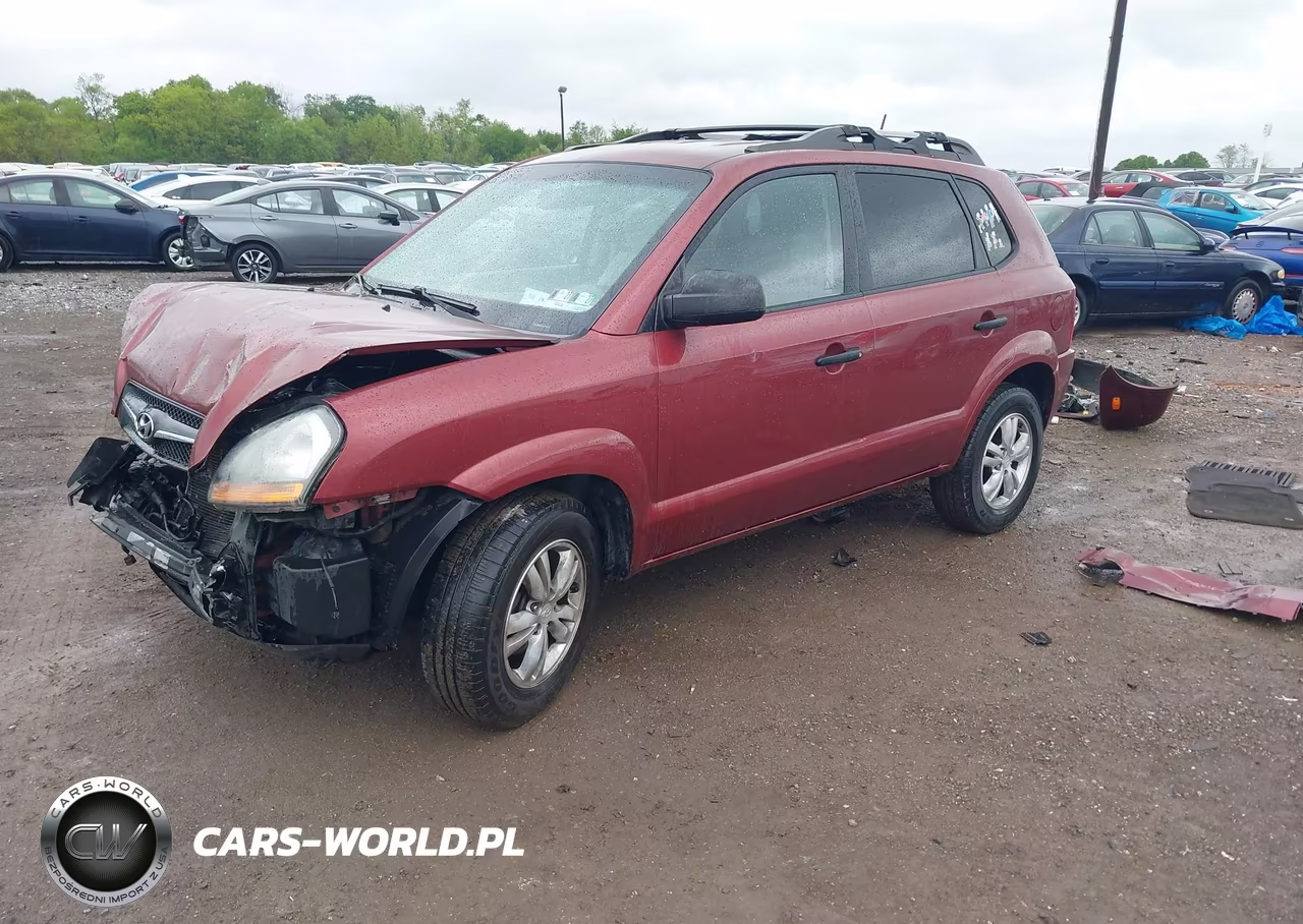2009 Hyundai Tucson Gls VIN:KM8JM12B09U937848 - 2