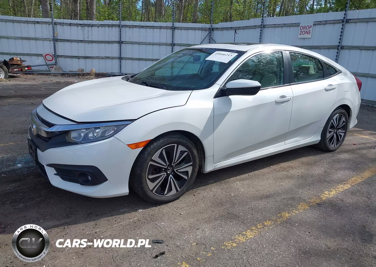 2017 Honda Civic Ex-T VIN:19XFC1F33HE012753 - 2
