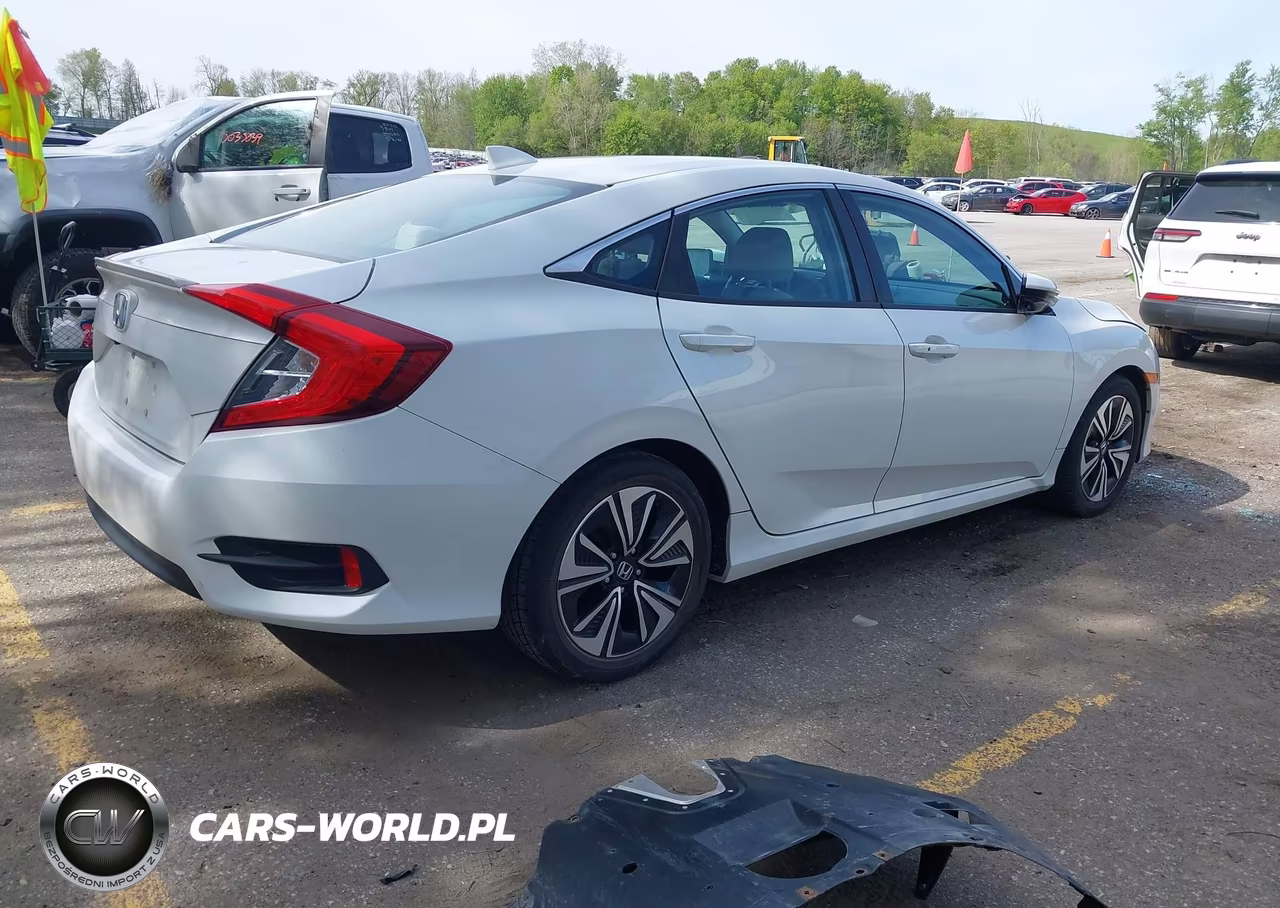 2017 Honda Civic Ex-T VIN:19XFC1F33HE012753 - 4