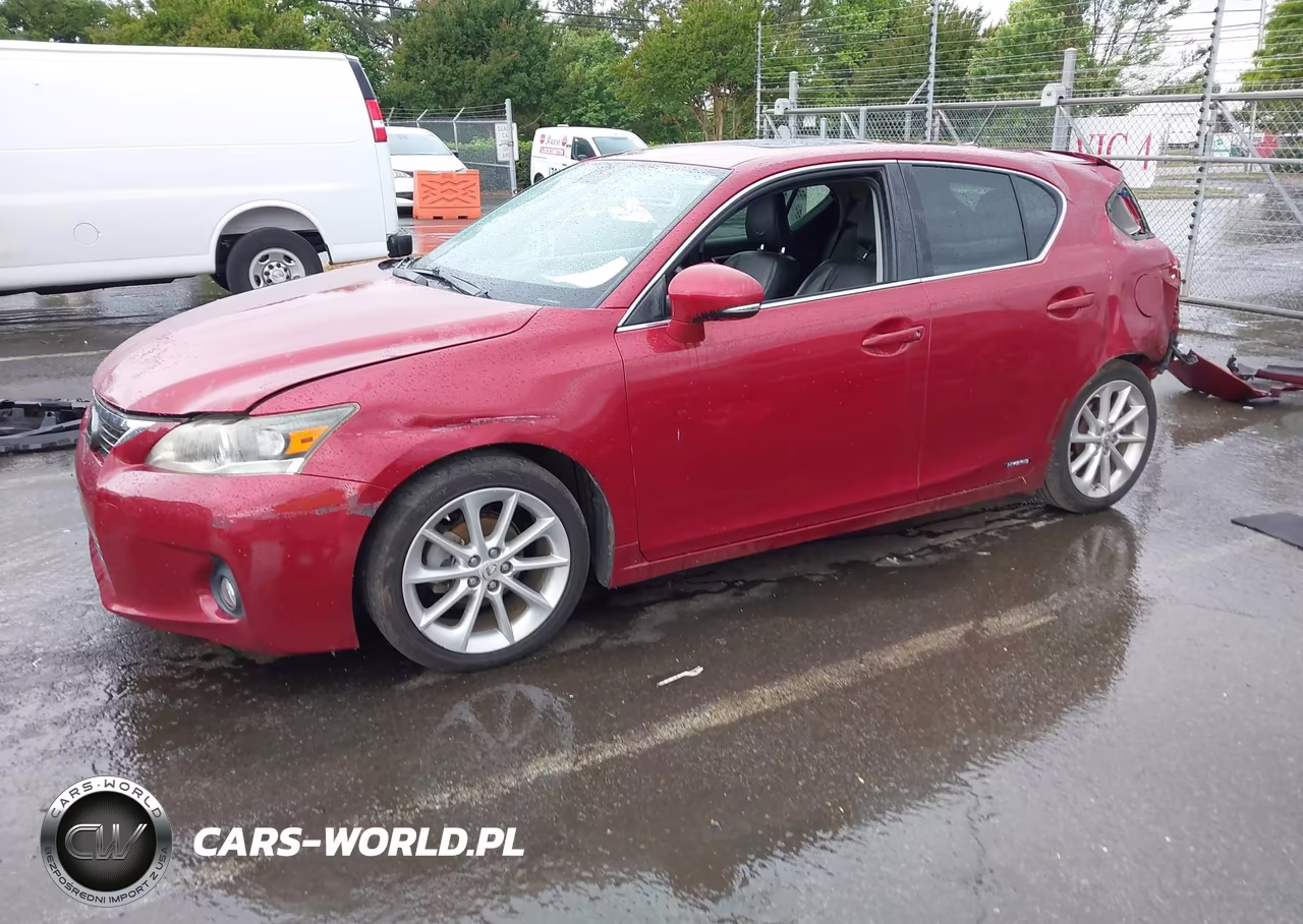 2012 Lexus Ct 200H Premium VIN:JTHKD5BHXC2055902 - 2