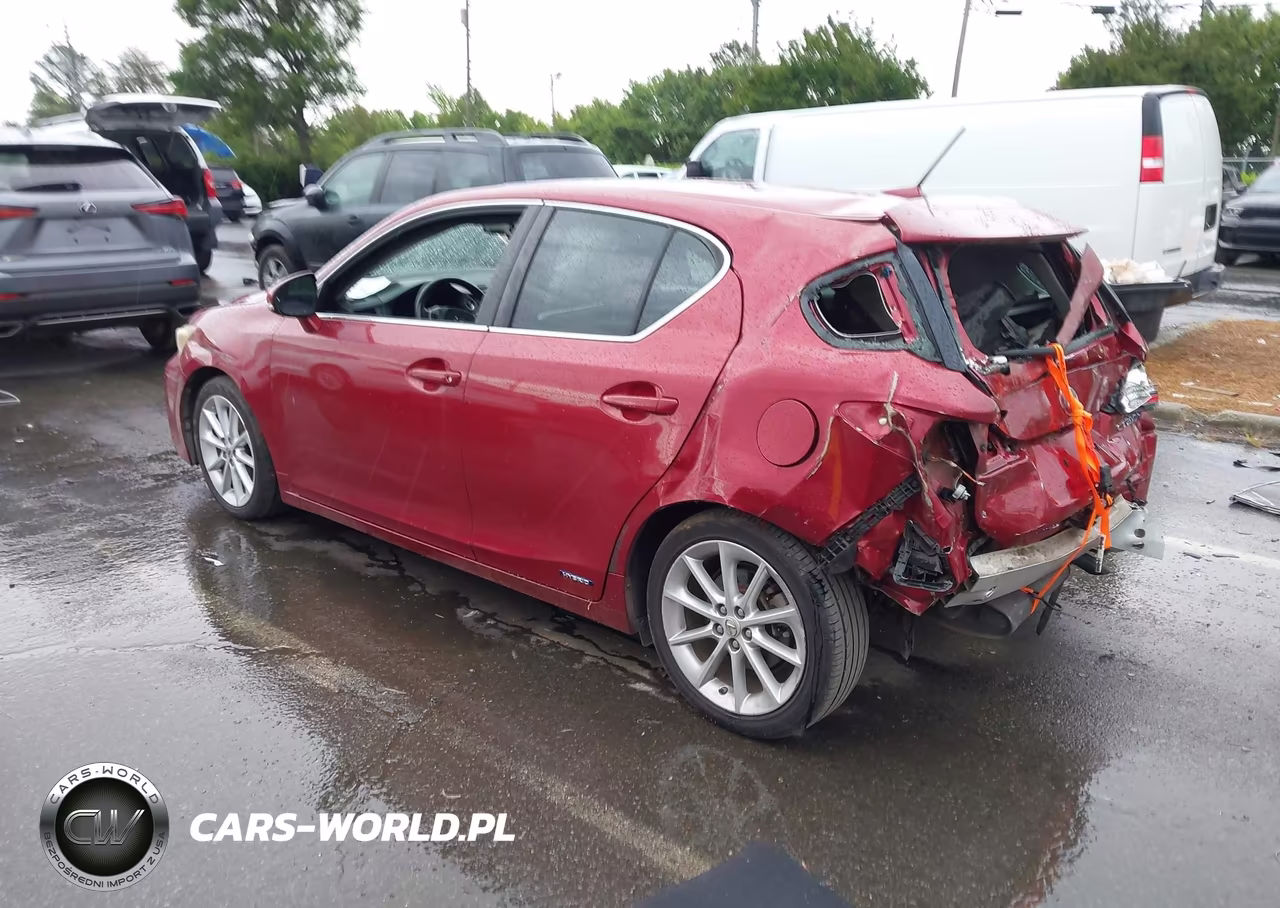 2012 Lexus Ct 200H Premium VIN:JTHKD5BHXC2055902 - 3