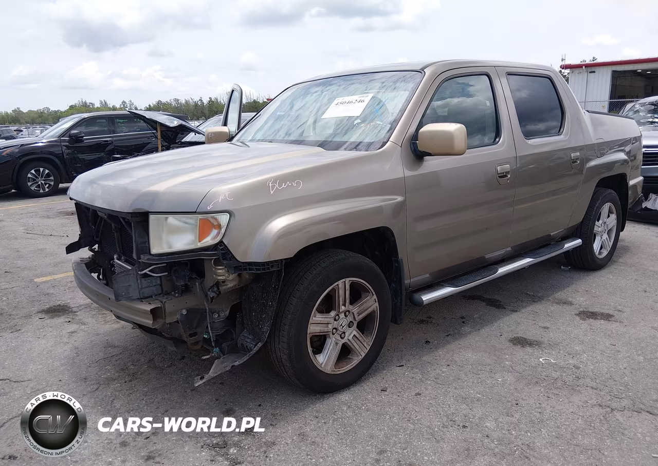 2011 Honda Ridgeline Rtl VIN:5FPYK1F51BB009985 - 2