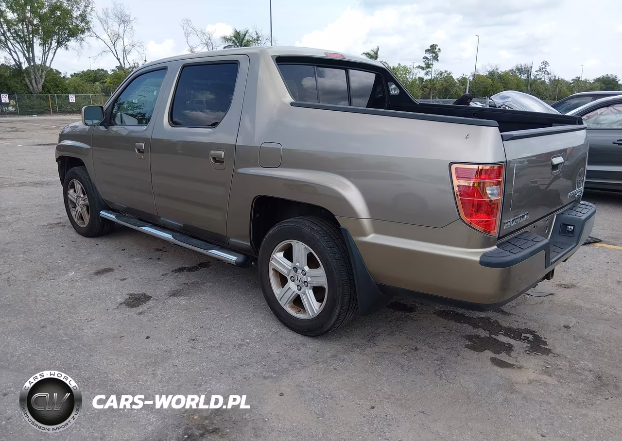 2011 Honda Ridgeline Rtl VIN:5FPYK1F51BB009985 - 3