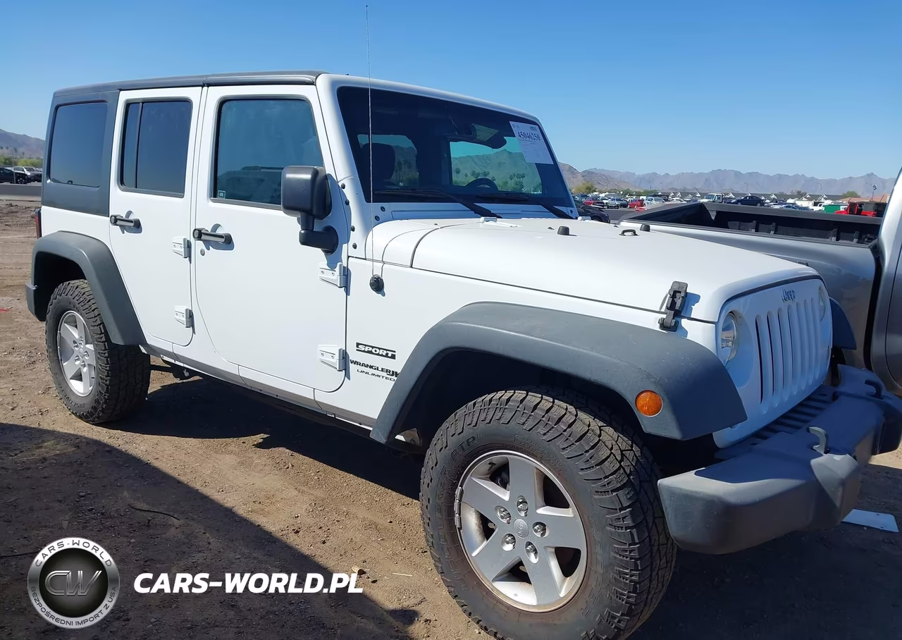2018 Jeep Wrangler Jk Unlimited Sport S 4X4