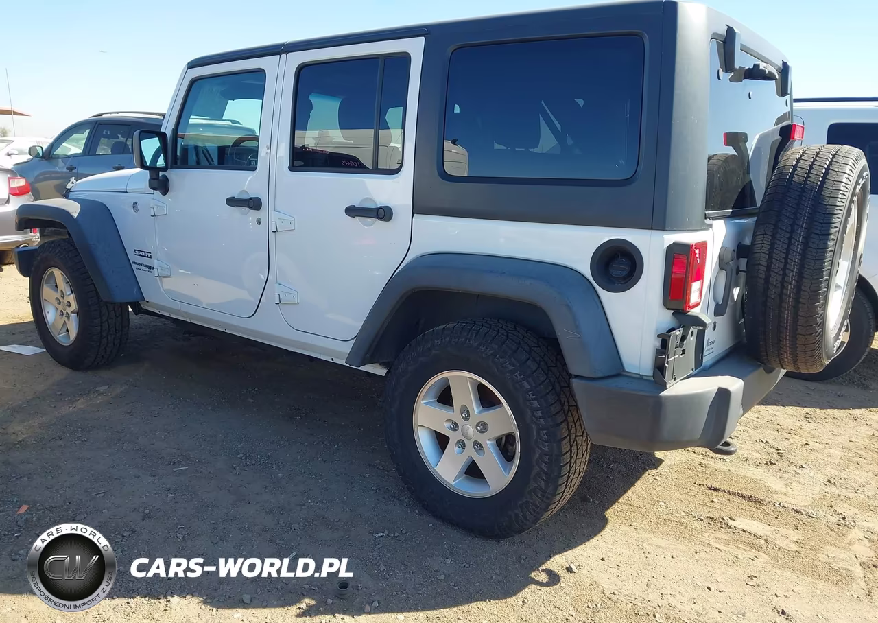2018 Jeep Wrangler Jk Unlimited Sport S 4X4 VIN:1C4BJWDG2JL826994 - 3