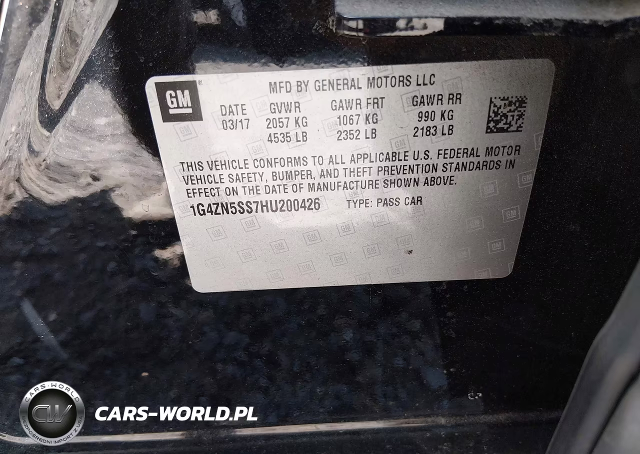 2017 Buick Lacrosse Preferred VIN:1G4ZN5SS7HU200426 - 9