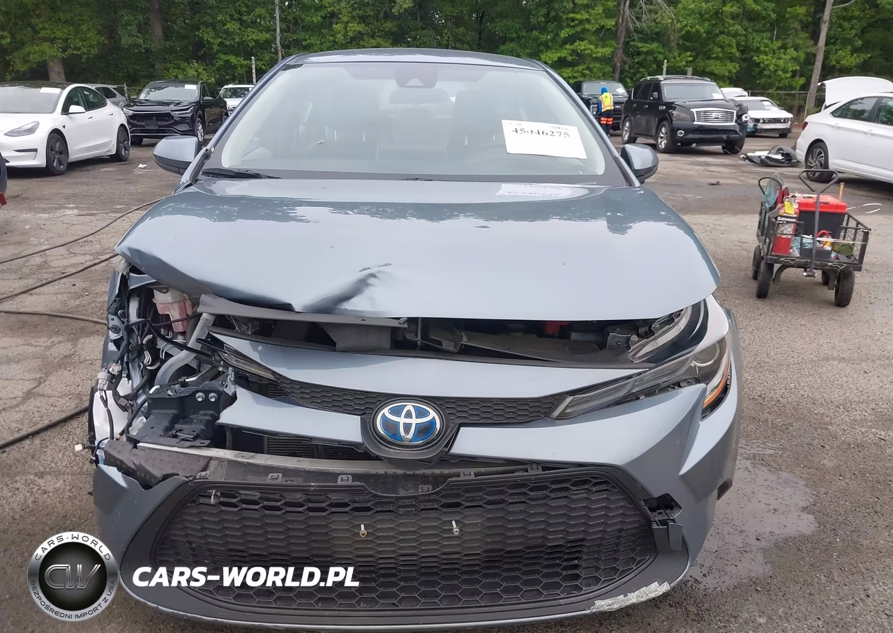 2021 Toyota Corolla Hybrid Le VIN:JTDEAMDE3MJ025832 - 12