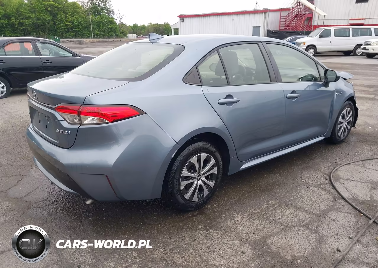 2021 Toyota Corolla Hybrid Le VIN:JTDEAMDE3MJ025832 - 4