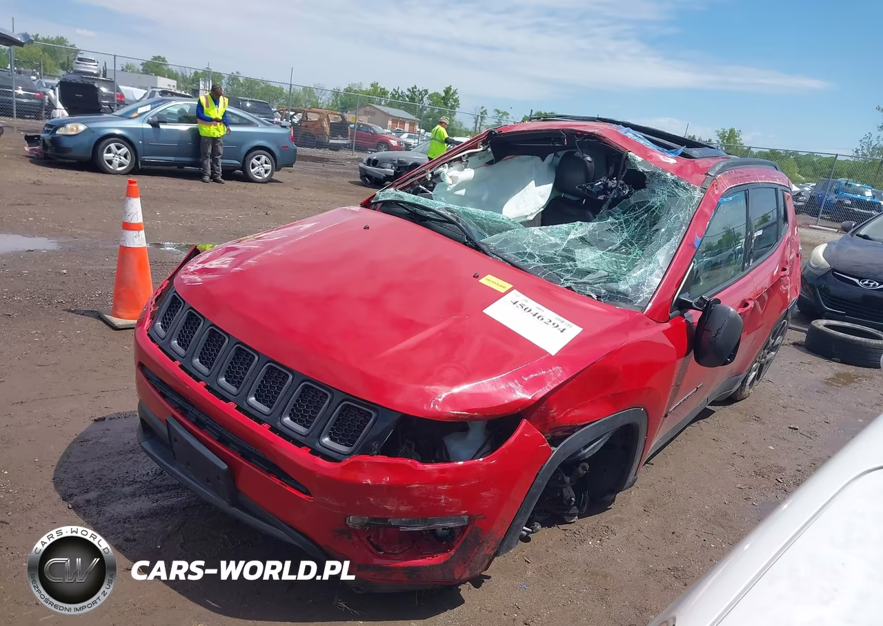 2021 Jeep Compass 80Th Anniversary VIN:3C4NJDEB0MT526030 - 2