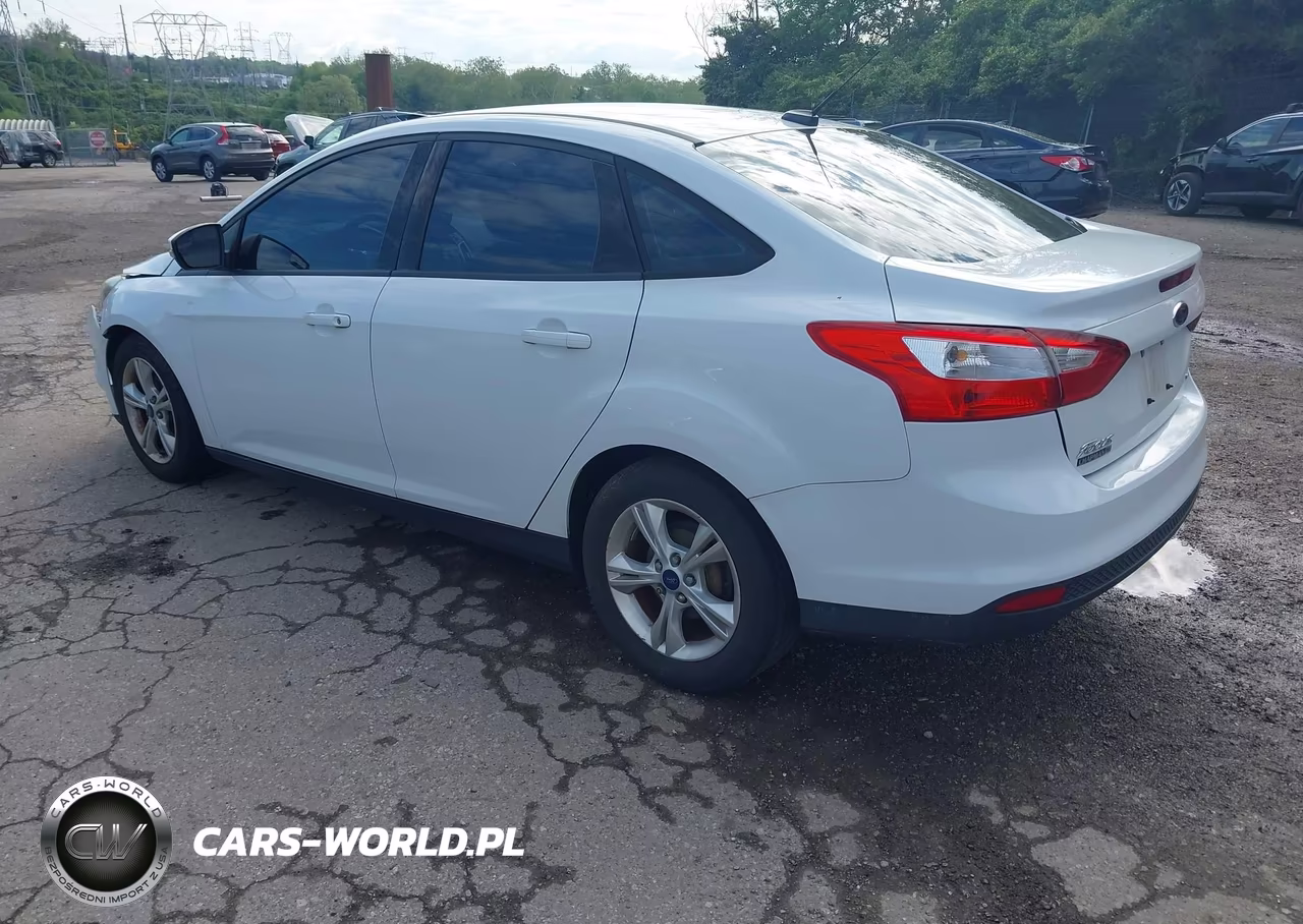 2014 Ford Focus Se VIN:1FADP3F28EL366596 - 3