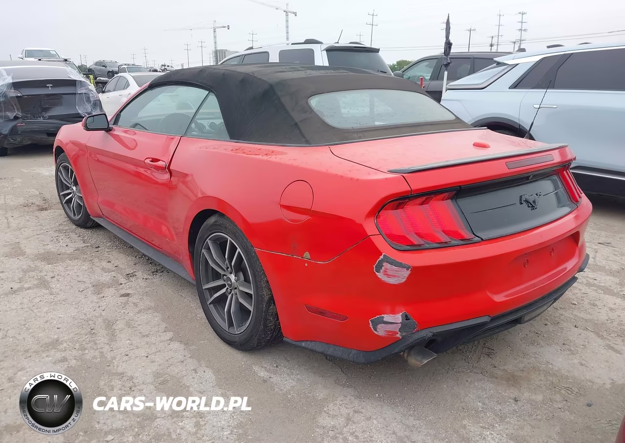 2018 Ford Mustang Ecoboost Premium VIN:1FATP8UH1J5124201 - 3
