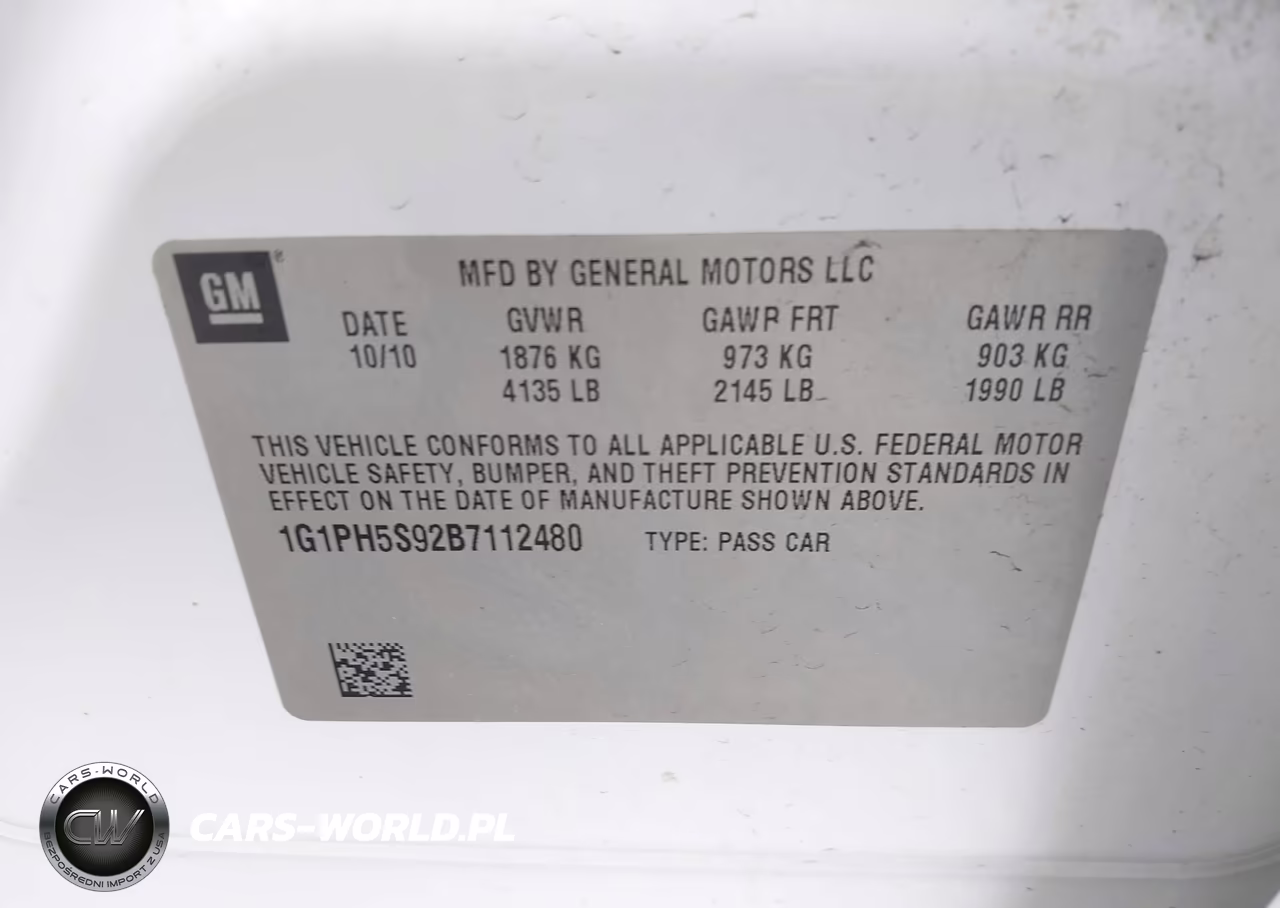 2011 Chevrolet Cruze Ltz VIN:1G1PH5S92B7112480 - 9