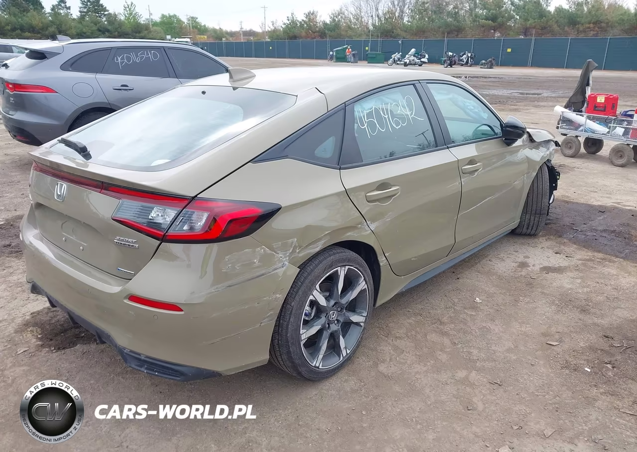2025 Honda Civic Hybrid Sport Touring VIN:19XFL4H91SE012356 - 4