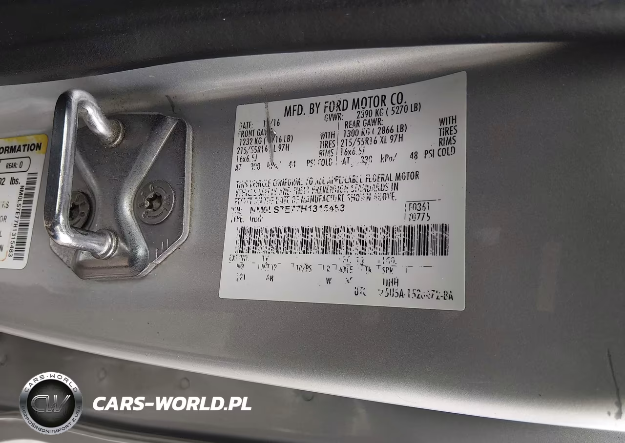 2017 Ford Transit Connect Xl VIN:NM0LS7E77H1315483 - 9
