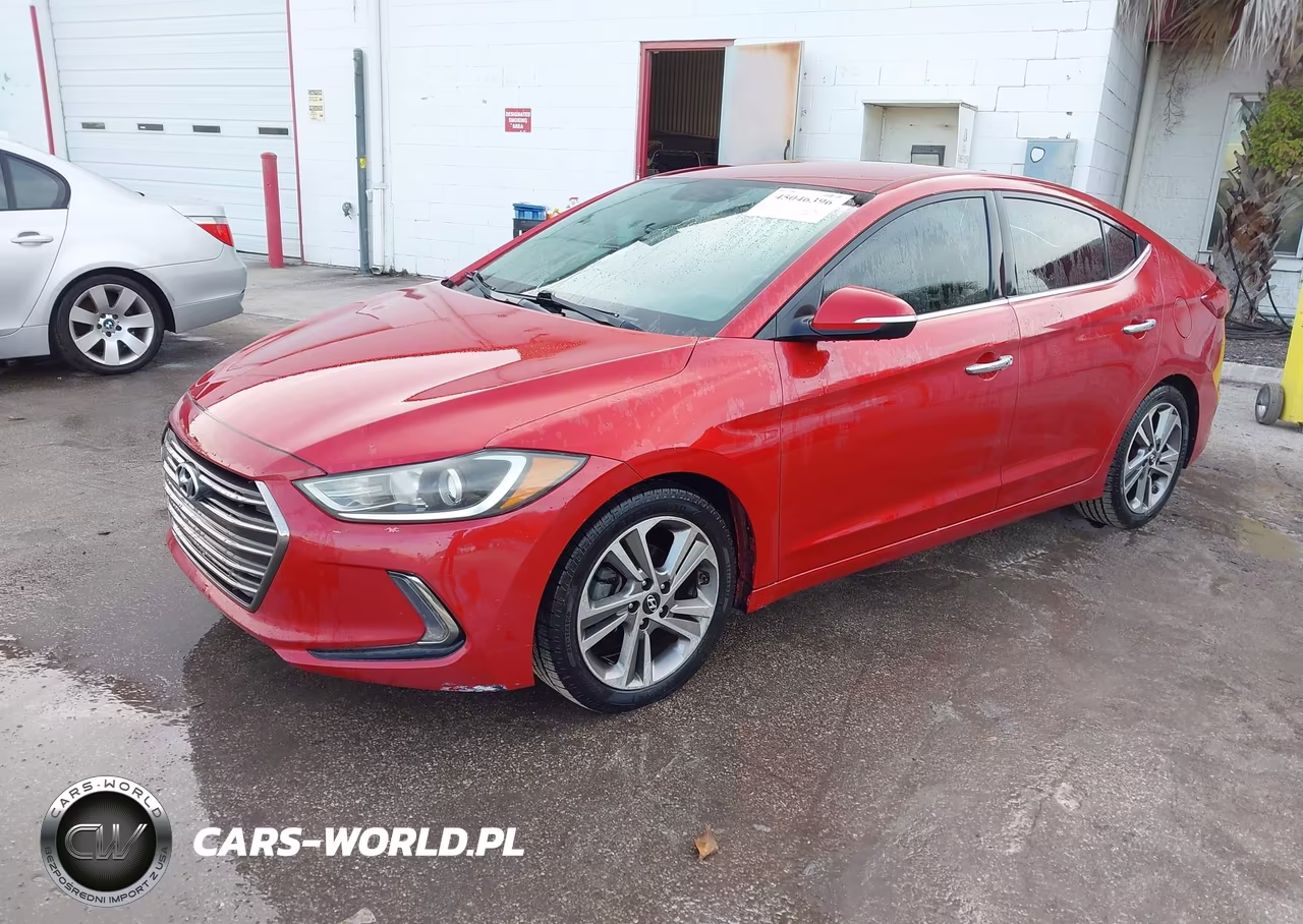 2017 Hyundai Elantra Limited VIN:5NPD84LF4HH031218 - 2