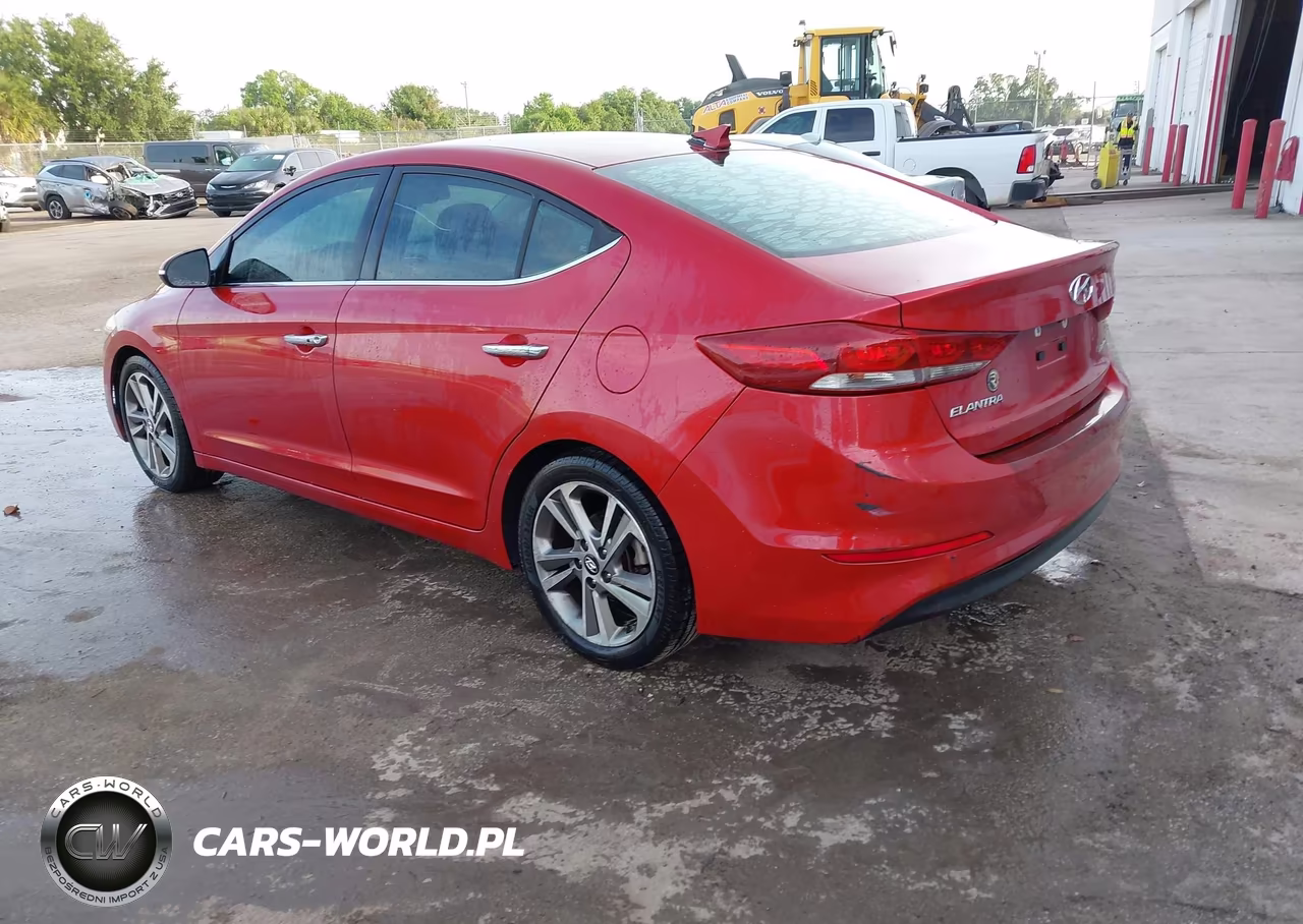 2017 Hyundai Elantra Limited VIN:5NPD84LF4HH031218 - 3