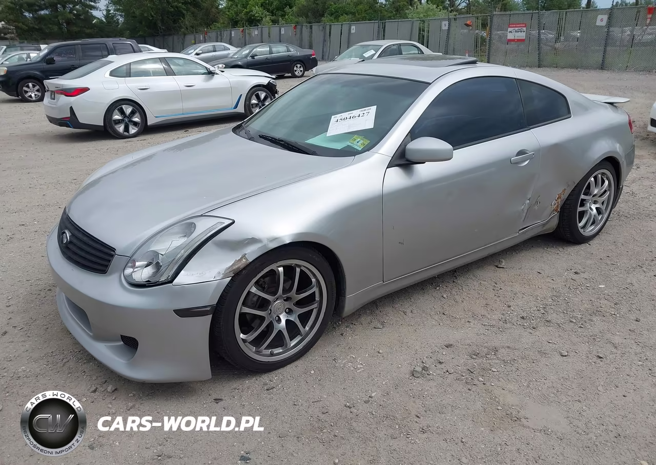 2003 Infiniti G35 Base W-Leather VIN:JNKCV54E33M223291 - 2