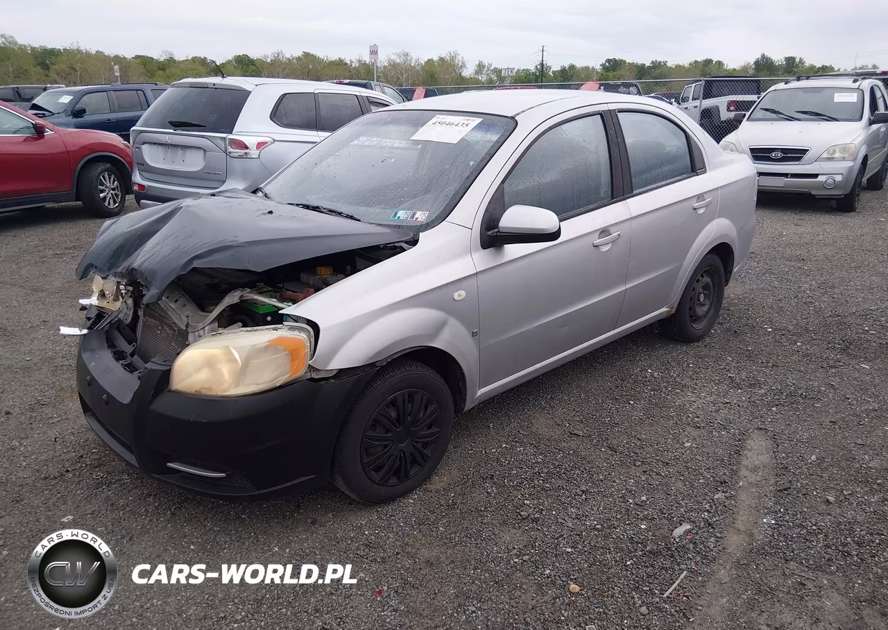 2007 Chevrolet Aveo Ls VIN:KL1TD56607B150206 - 2