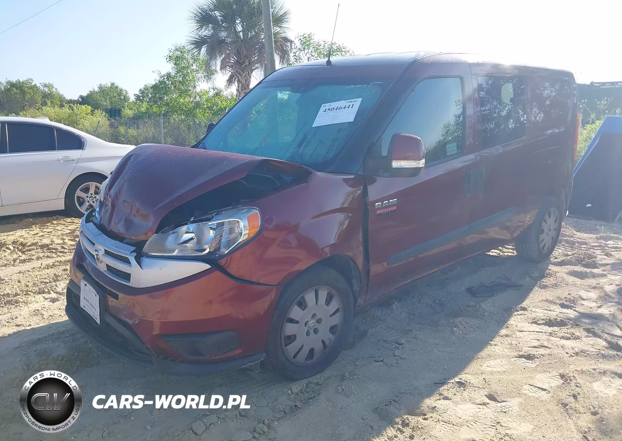 2018 Ram Promaster City Slt VIN:ZFBERFBB6J6L06103 - 2