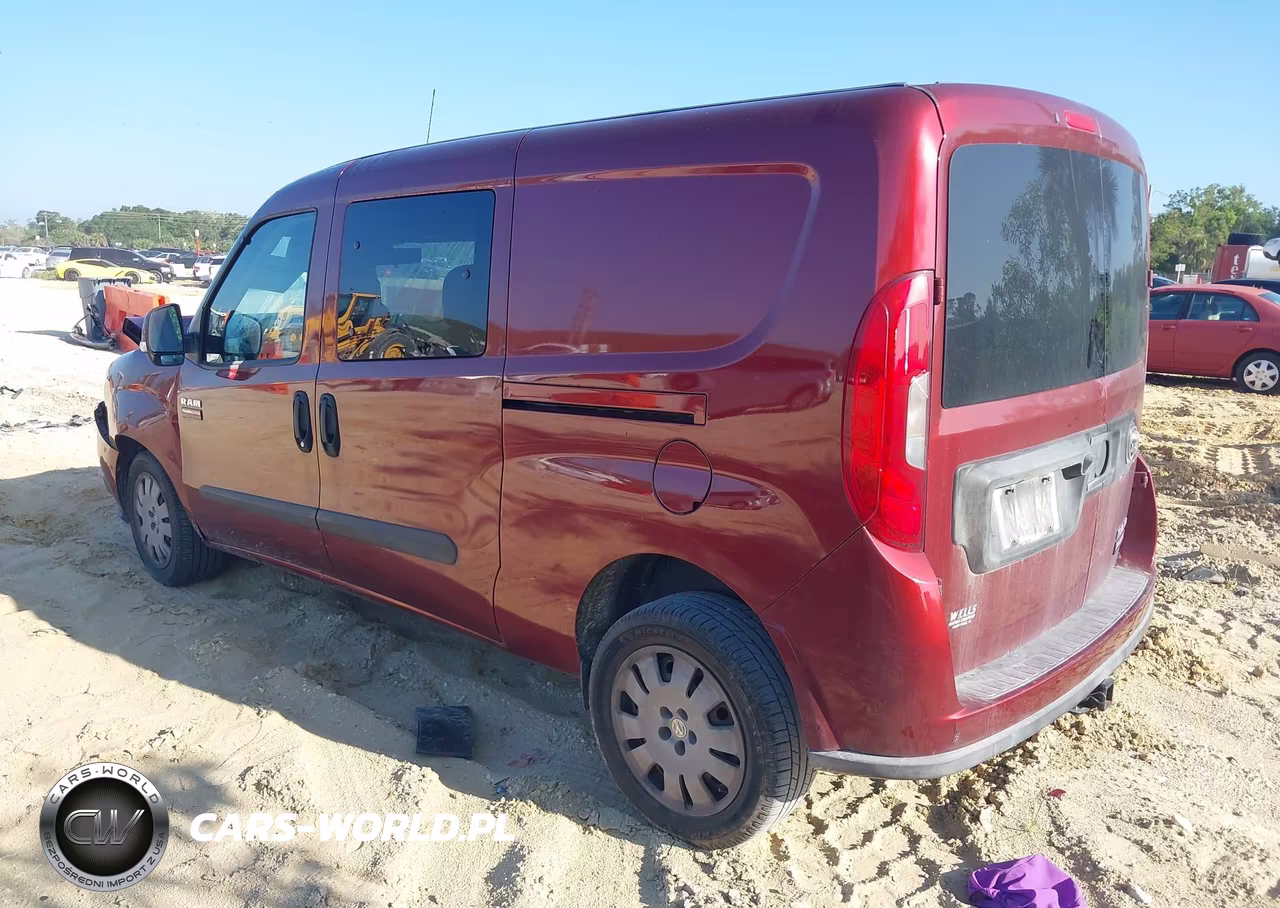 2018 Ram Promaster City Slt VIN:ZFBERFBB6J6L06103 - 3