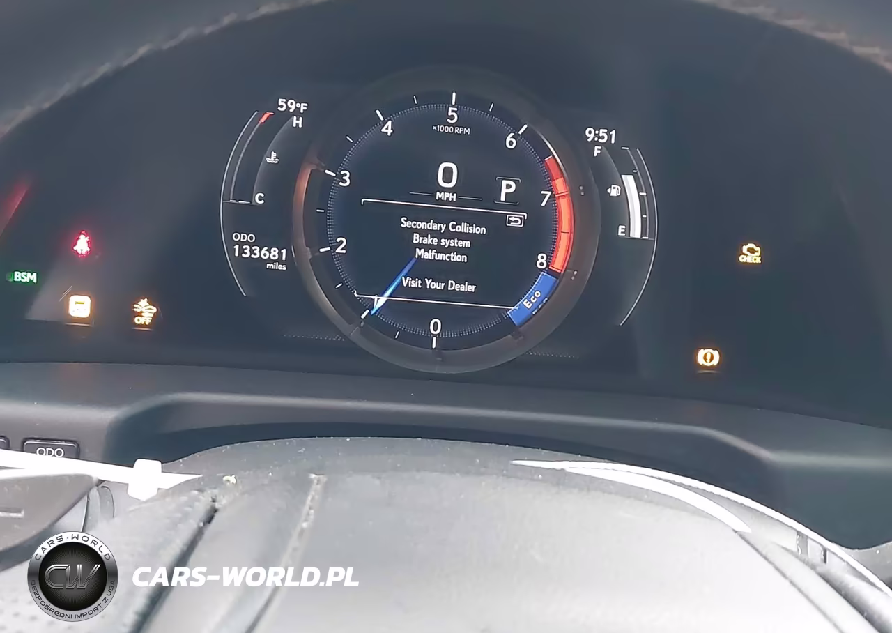 2019 Lexus Es 350 F Sport VIN:58ABZ1B10KU042940 - 7