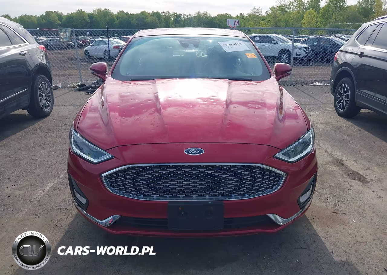 2020 Ford Fusion Hybrid Titanium VIN:3FA6P0RU5LR100293 - 12