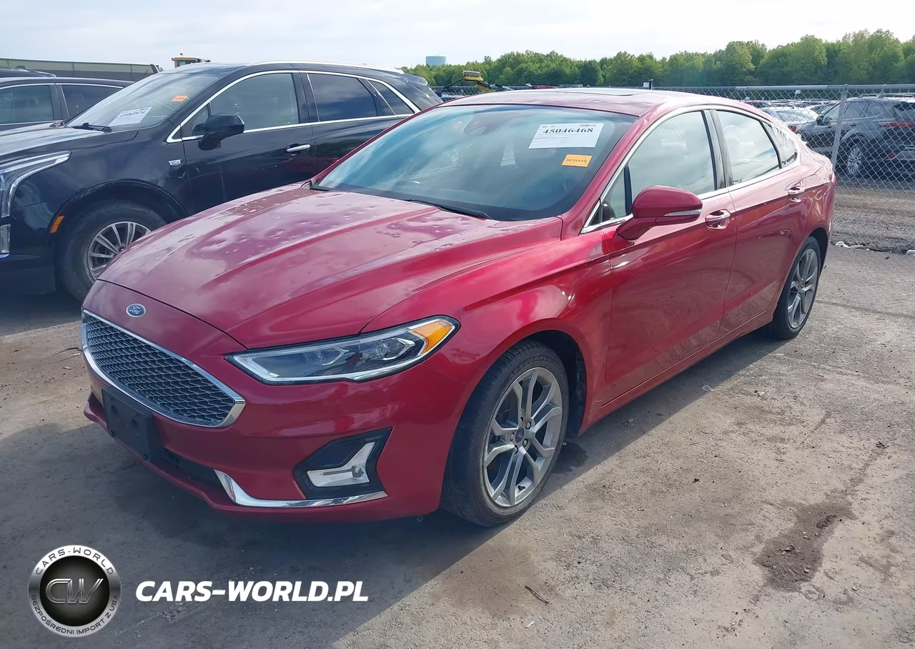 2020 Ford Fusion Hybrid Titanium VIN:3FA6P0RU5LR100293 - 2