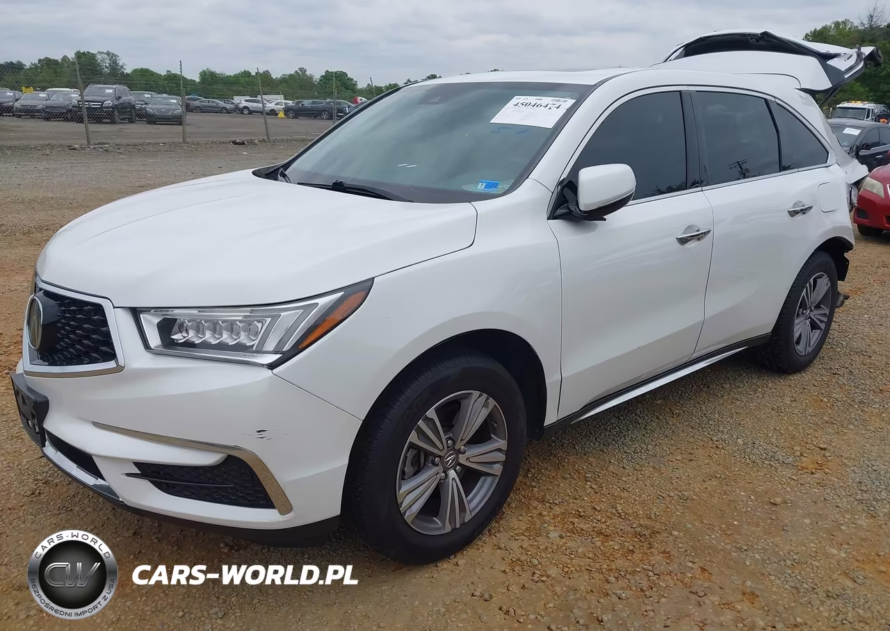 2020 Acura Mdx Standard VIN:5J8YD3H35LL014309 - 2