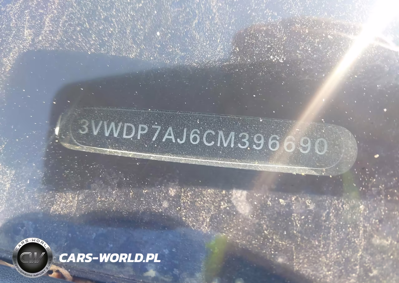 2012 Volkswagen Jetta 2.5L Se VIN:3VWDP7AJ6CM396690 - 12