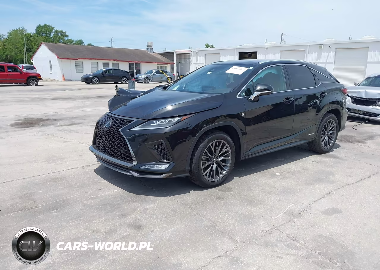 2021 Lexus Rx 450H F Sport Handling VIN:2T2YGMDA1MC063219 - 2