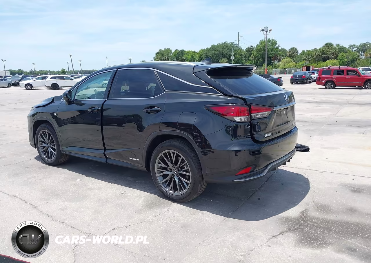 2021 Lexus Rx 450H F Sport Handling VIN:2T2YGMDA1MC063219 - 3