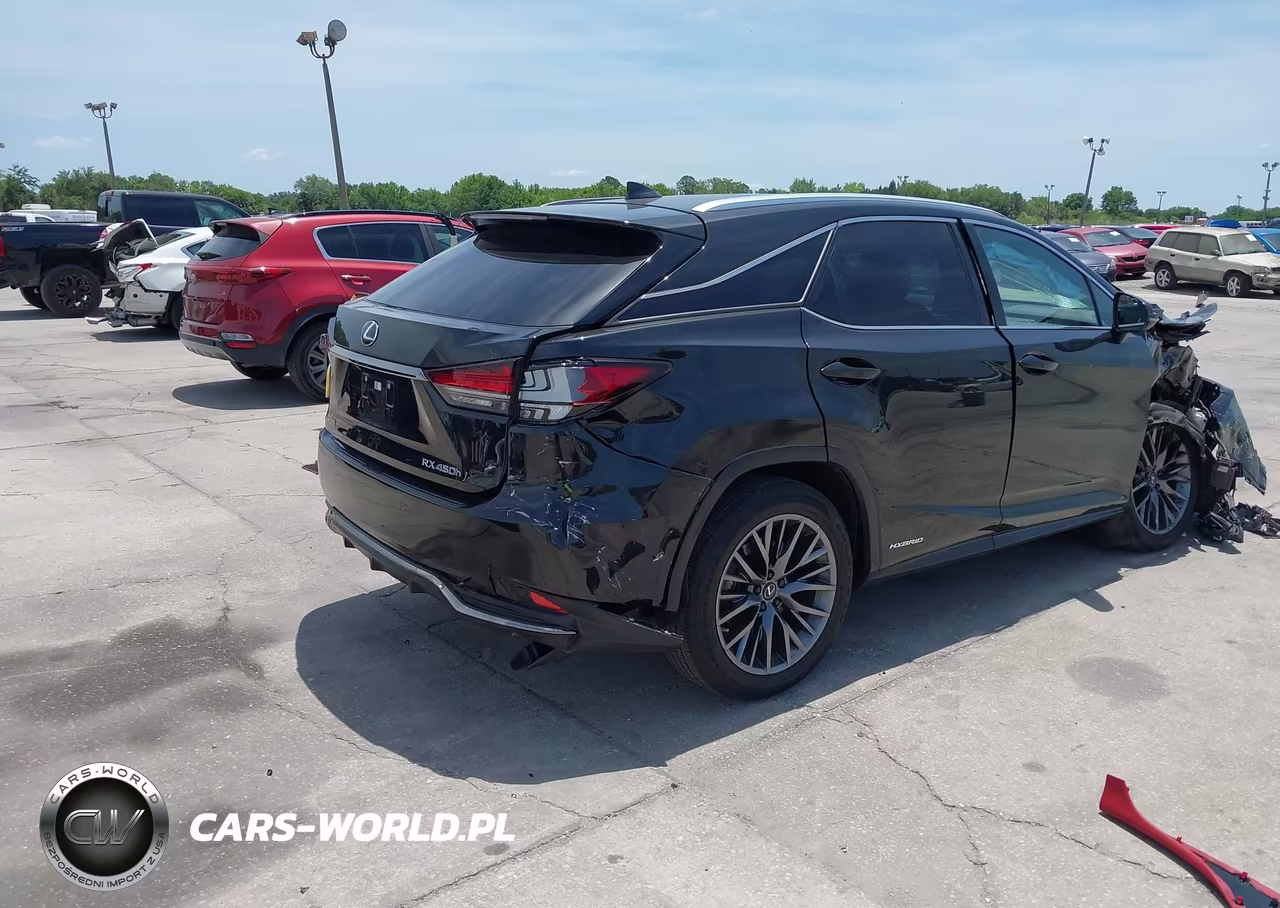 2021 Lexus Rx 450H F Sport Handling VIN:2T2YGMDA1MC063219 - 4