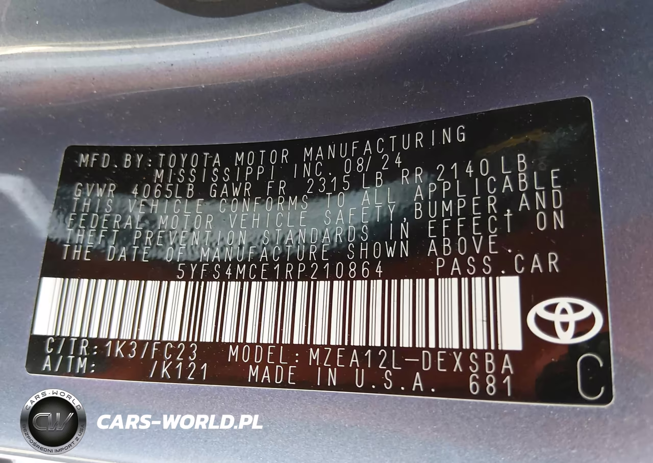 TOYOTA COROLLA VIN:5YFS4MCE1RP210864 - 9