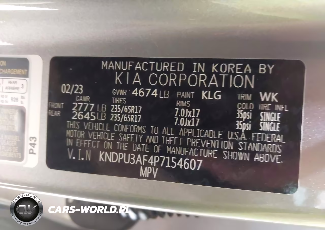 2023 Kia Sportage Lx VIN:KNDPU3AF4P7154607 - 9