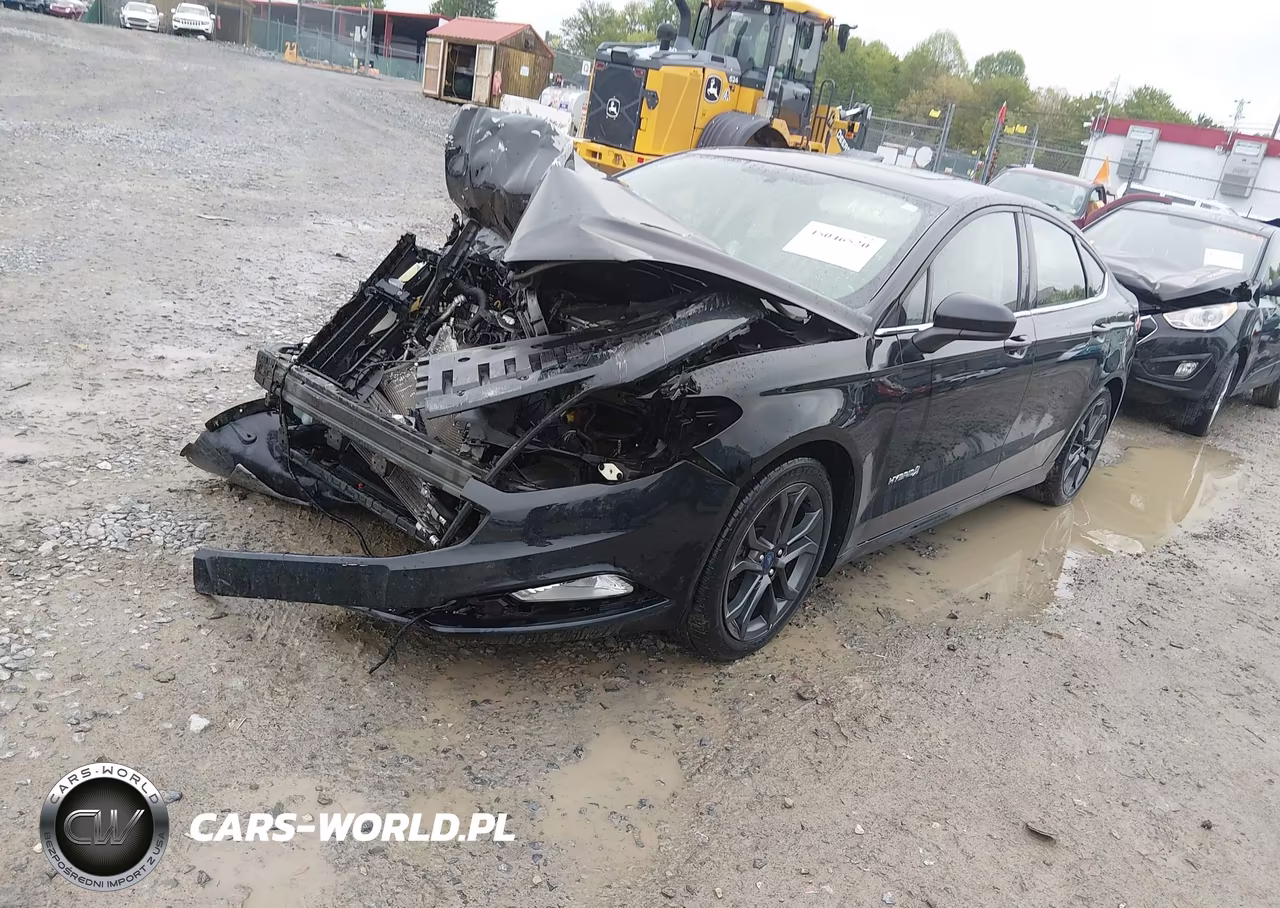 2018 Ford Fusion Hybrid Se VIN:3FA6P0LU1JR248852 - 2