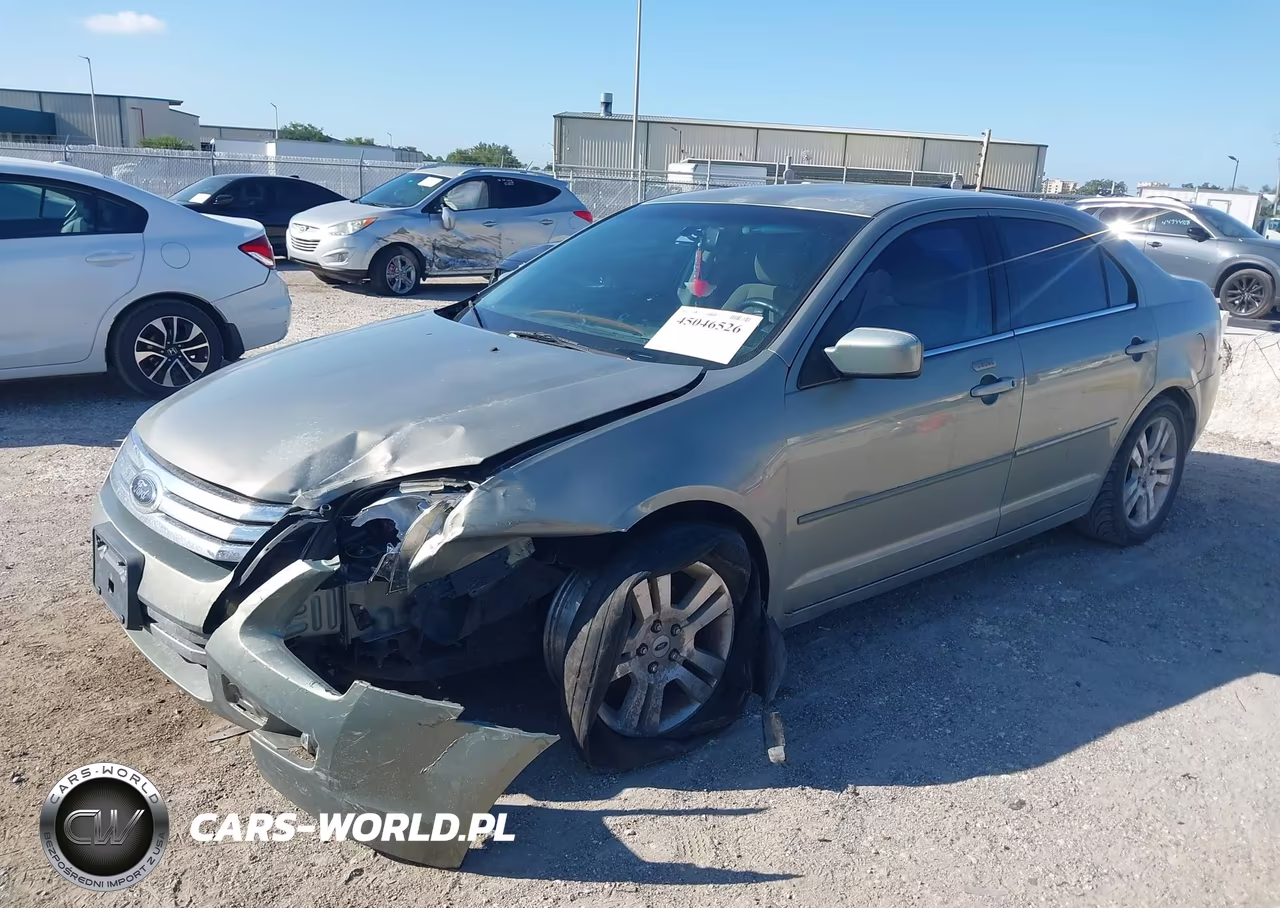 2008 Ford Fusion Sel VIN:3FAHP081X8R156656 - 2