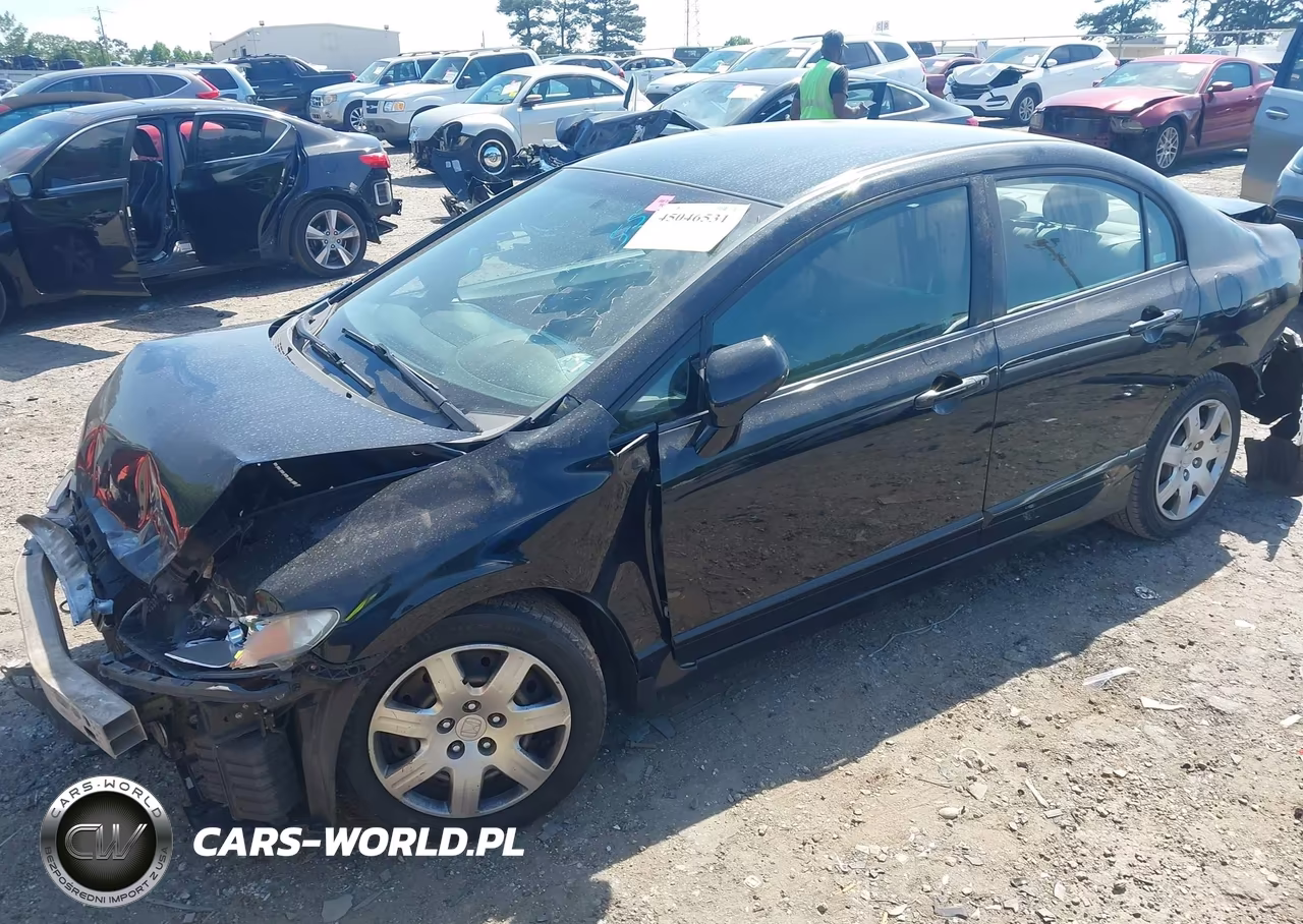 2009 Honda Civic Lx VIN:2HGFA16569H310163 - 2